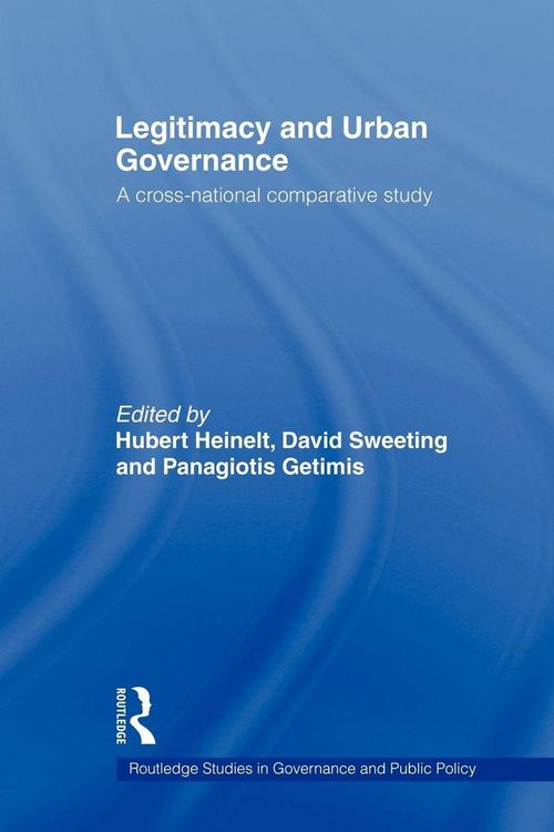 Produktbild: Legitimacy and Urban Governance