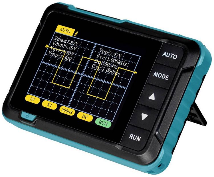 Produktbild: Joy-it DSO-200 Digital-Oszilloskop 200kHz Digital-Speicher (DSO), Handger&auml;t 1St.