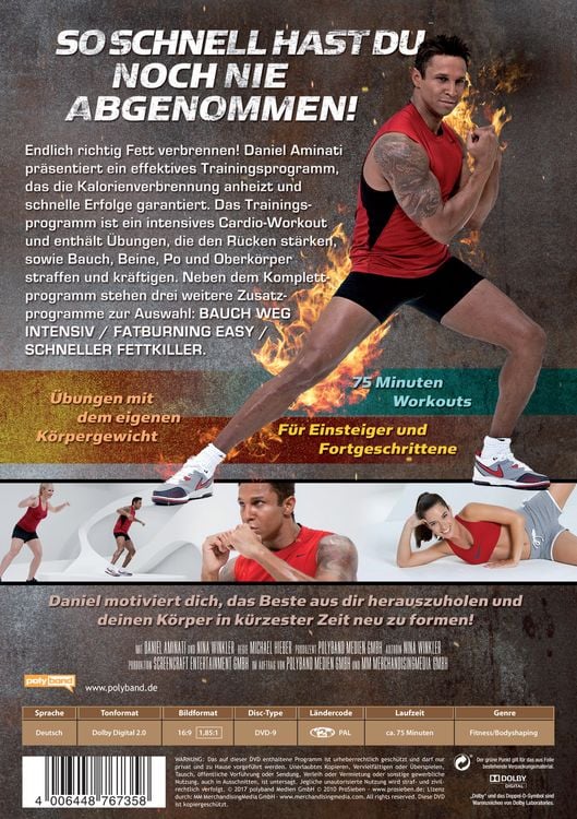 その他 Bauch Beine Po-Fatburner Workout [DVD] Bauch,Beine,Po: Fatburner Workout [Import]: Amazon.fr
