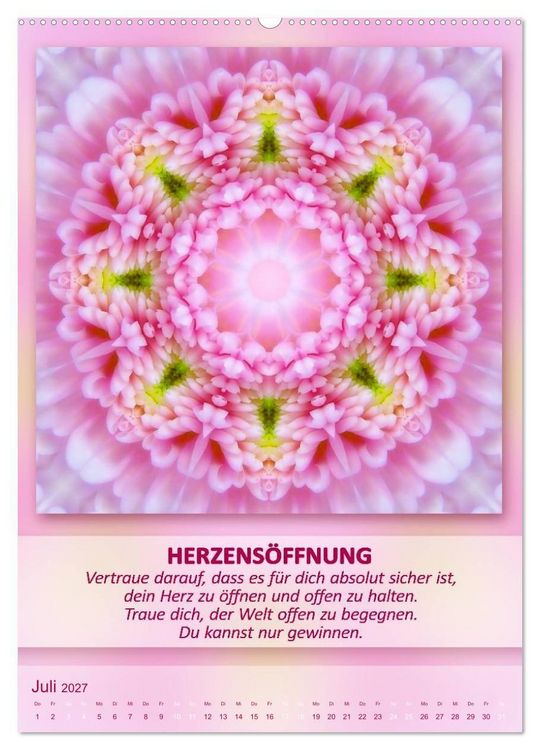 Produktbild: Light Energy Mandalas - Kalender - Vol. 1 (Wandkalender 2027 DIN A2 hoch), CALVENDO Monatskalender