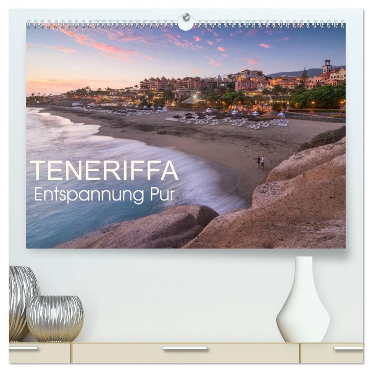 Produktbild: Teneriffa Entspannung Pur (hochwertiger Premium Wandkalender 2026 DIN A2 quer), Kunstdruck in Hochglanz