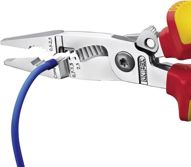 Produktbild: Knipex 13 96 200 Multifunktionszange 50 mm&sup2; (max) 0 awg (max) 15 mm (max)