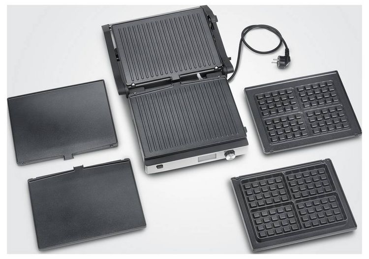 Produktbild: Severin 2380 Kontaktgrill Schwarz, Silber