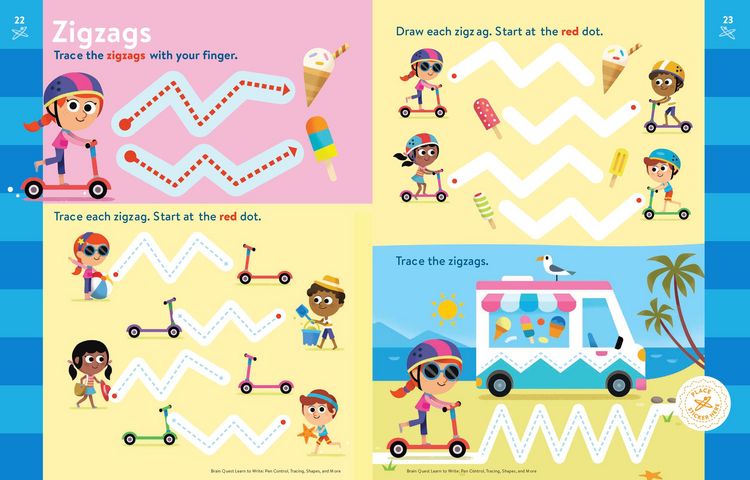 Produktbild: Brain Quest Learn to Write: Pen Control, Tracing, Shapes, and More