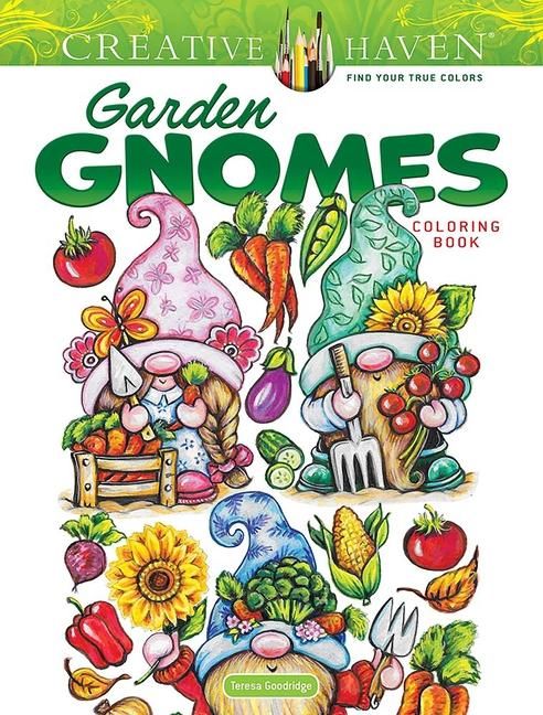 Produktbild: Creative Haven Garden Gnomes Coloring Book