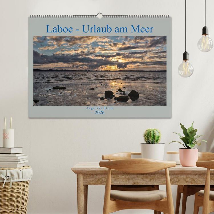 Produktbild: Laboe - Urlaub am Meer (Wandkalender 2026 DIN A2 quer), CALVENDO Monatskalender