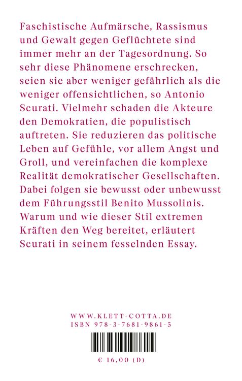 Produktbild: Faschismus und Populismus