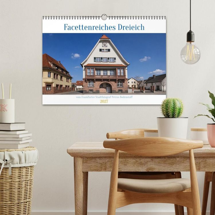 Produktbild: Facettenreiches Dreieich (Wandkalender 2027 DIN A3 quer), CALVENDO Monatskalender