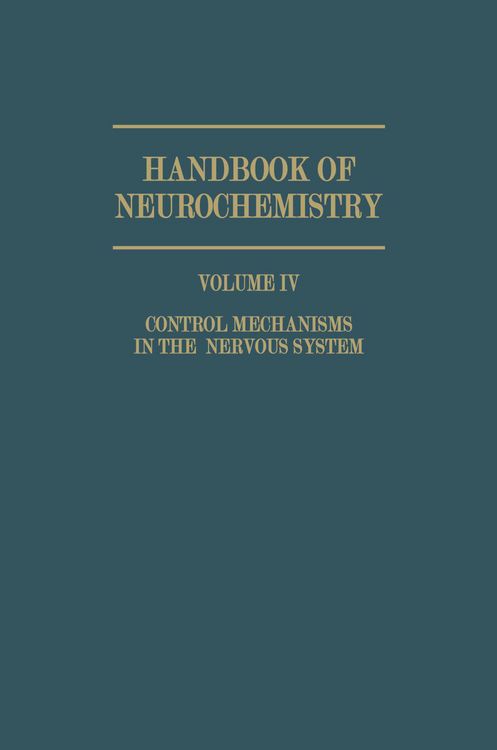 Produktbild: Control Mechanisms in the Nervous System