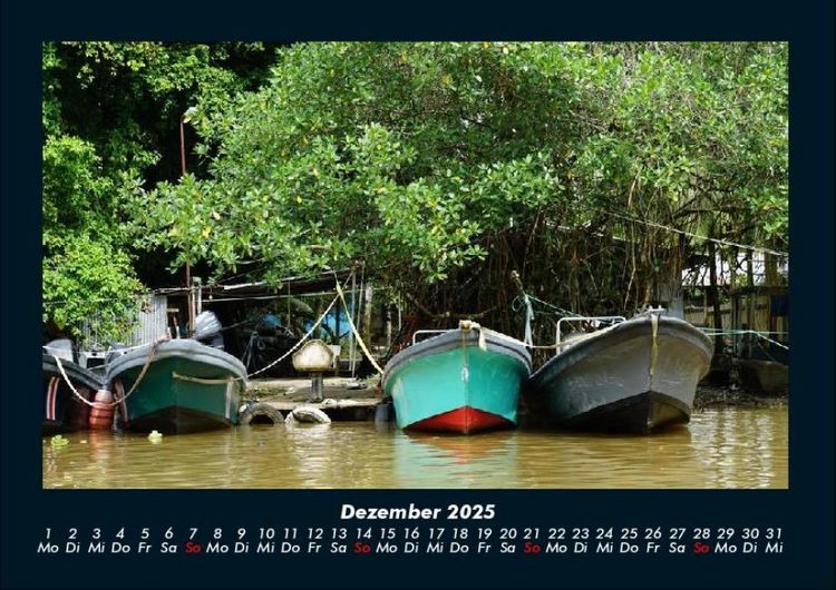 Produktbild: Boote 2025 Fotokalender DIN A4