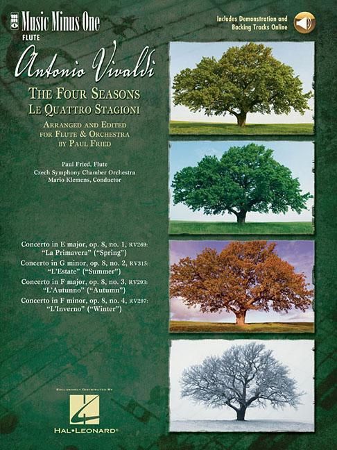 Produktbild: Vivaldi: The Four Seasons for Flute Book/Online Audio