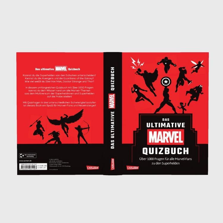 Produktbild: Marvel: Das ultimative MARVEL Quizbuch