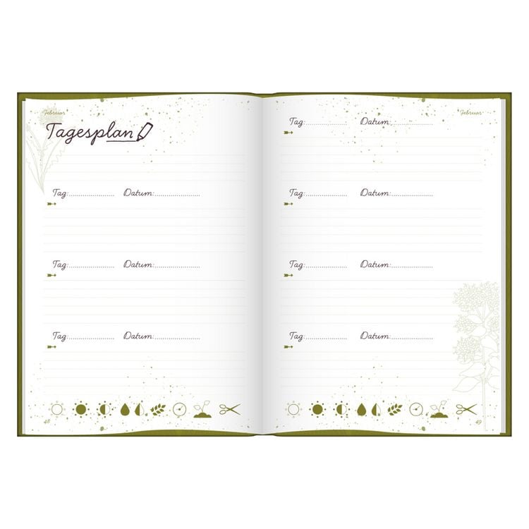 Produktbild: Gartentagebuch Garten Liebe - Mein Gartenjahr: Gartenbuch und Gartenplaner f&uuml;r d