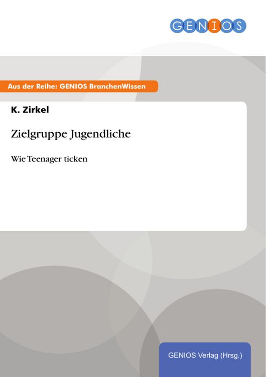 Produktbild: Zielgruppe Jugendliche