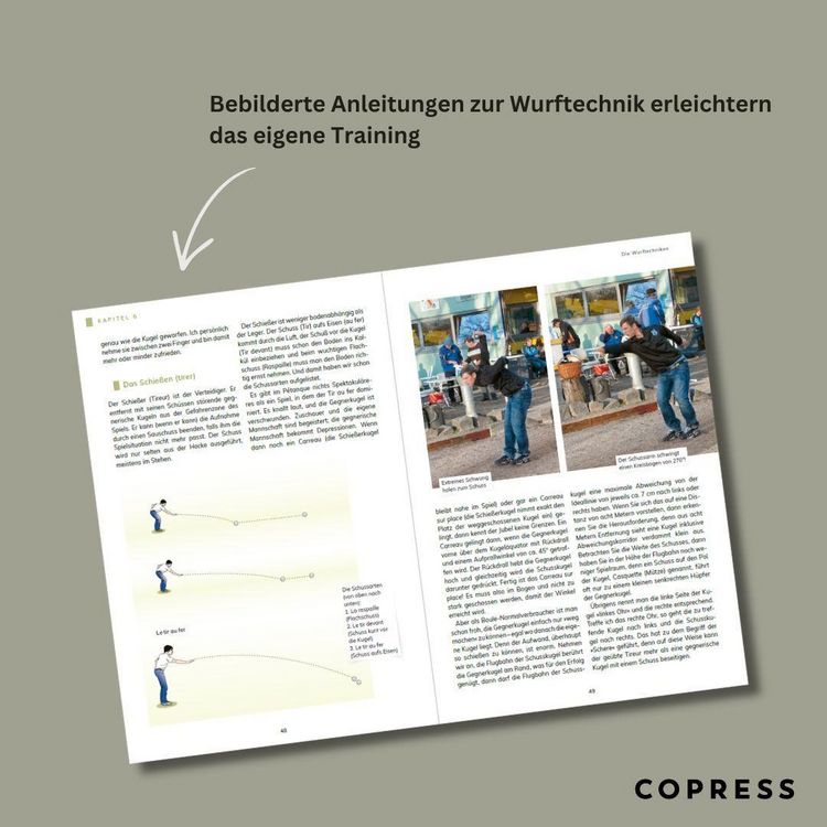Produktbild: P&eacute;tanque. Grundlagen, Technik, Taktik, Training, Spielformen.