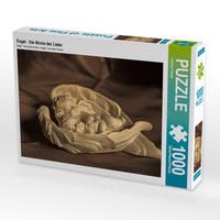 Produktbild: CALVENDO Puzzle Engel - Die Worte der Liebe | 1000 Teile Lege-Gr&ouml;&szlig;e 64x48cm Foto-Puzzle f&uuml;r gl&uuml;ckliche Stunden