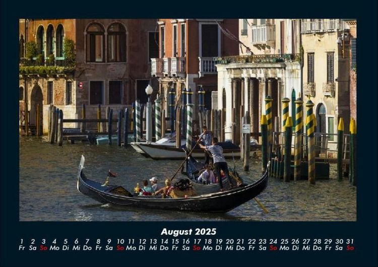 Produktbild: Venedig 2025 Fotokalender DIN A4