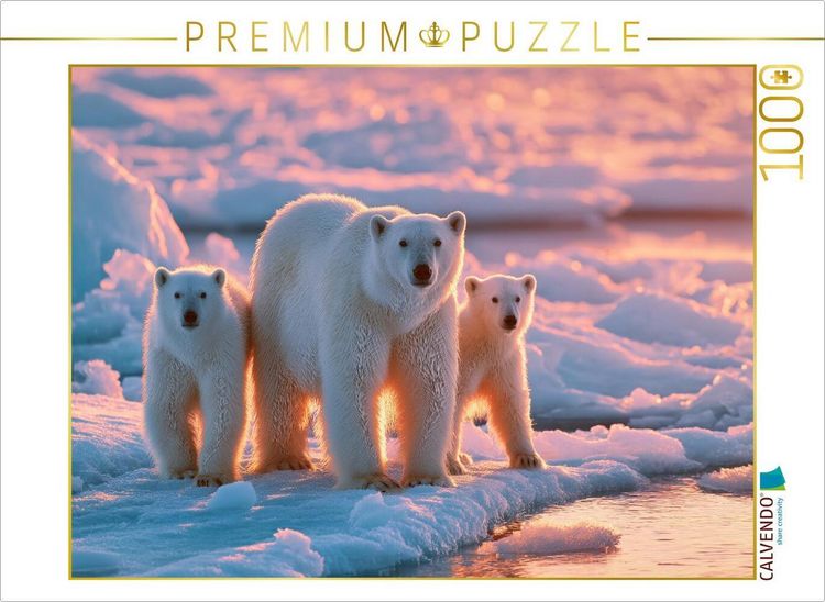 Produktbild: CALVENDO Puzzle Ein Motiv aus dem Kalender Magie der Wildnis | 1000 Teile Lege-Gr&ouml;&szlig;e 64x48cm Foto-Puzzle f&uuml;r gl&uuml;ckliche Stunden