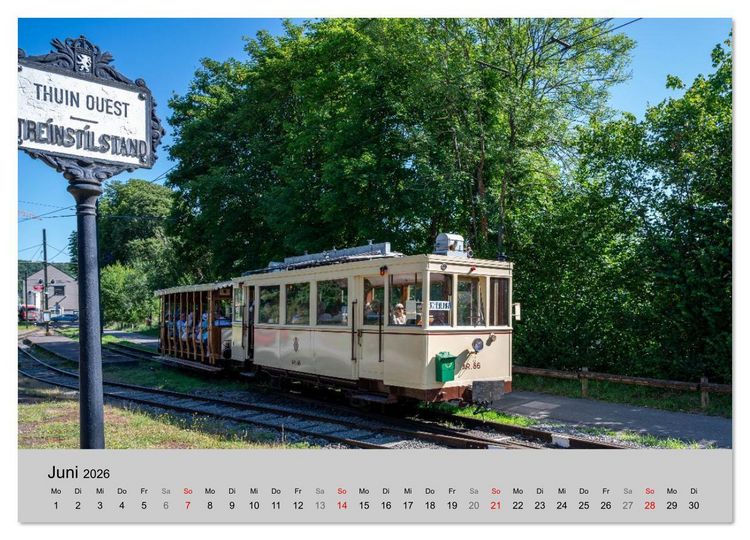Produktbild: Stra&szlig;enbahnklassiker auf Schienen (Wandkalender 2026 DIN A2 quer), CALVENDO Monatskalender
