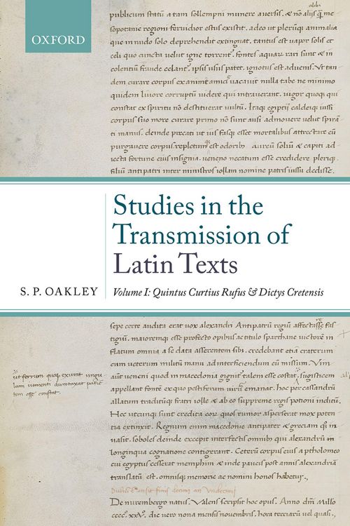 Produktbild: Studies in the Transmission of Latin Texts