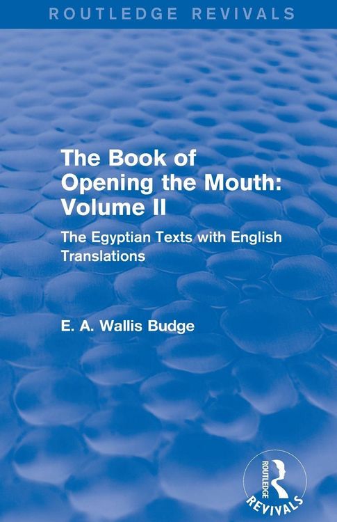 Produktbild: The Book of the Opening of the Mouth