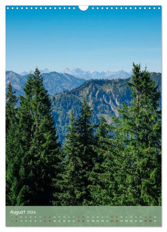 Produktbild: Voralpen (Wandkalender 2026 DIN A3 hoch), CALVENDO Monatskalender