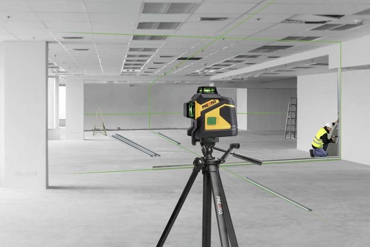 Produktbild: Prexiso PLC3-360G 360&deg;-Linienlaser gr&uuml;ner Laser, inkl. 360&deg; Laser, inkl. Akku, inkl. Box Reichweite (max.): 60 m