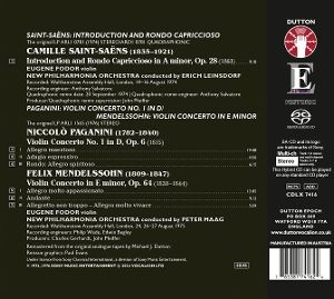 Produktbild: Introduction and Rondo Capriccioso,Violin Concert