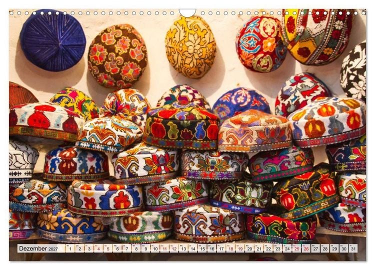 Produktbild: Usbekistan Mythos Seidenstra&szlig;e hautnah (Wandkalender 2027 DIN A3 quer), CALVENDO Monatskalender