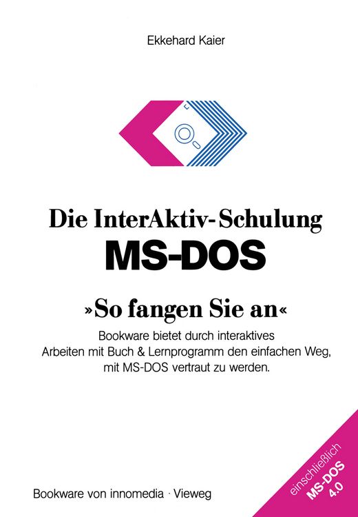 Produktbild: Die InterAktiv-Schulung MS-DOS &raquo;So fangen Sie an&laquo;