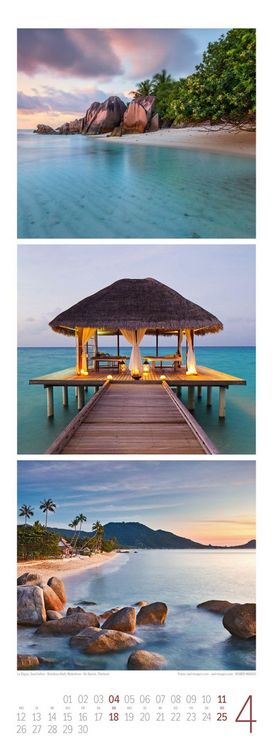 Produktbild: BeachTime Triplet-Kalender 2027 | Sonne, Sand & Meer