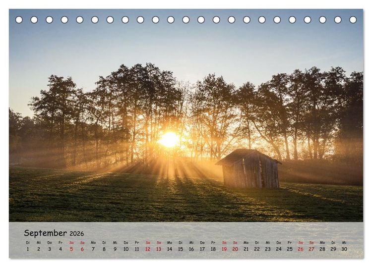 Produktbild: Unser Berchtesgadener Land (Tischkalender 2026 DIN A5 quer), CALVENDO Monatskalender
