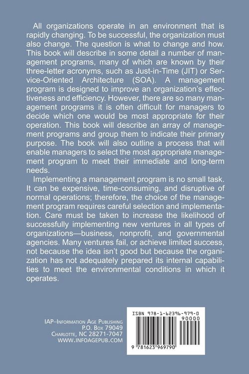 Produktbild: How Management Programs Can Improve Organization Performance