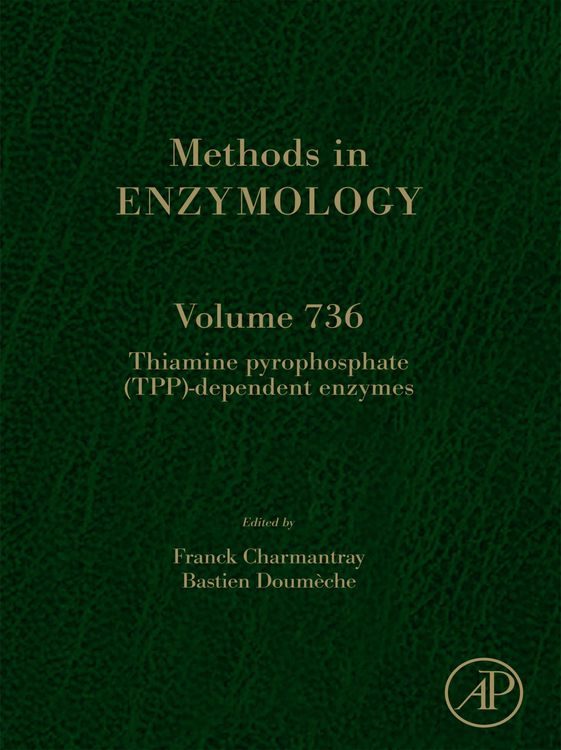 Produktbild: Thiamine, Thiamine Pyrophosphate and Thiamine Pyrophosphate-Dependent Enzymes Part B
