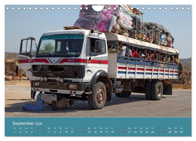 Produktbild: Alltag in Madagaskar (Wandkalender 2026 DIN A4 quer), CALVENDO Monatskalender