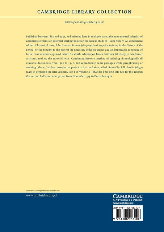 Produktbild: Letters and Papers, Foreign and Domestic, of the Reign of Henry VIII - Volume 2