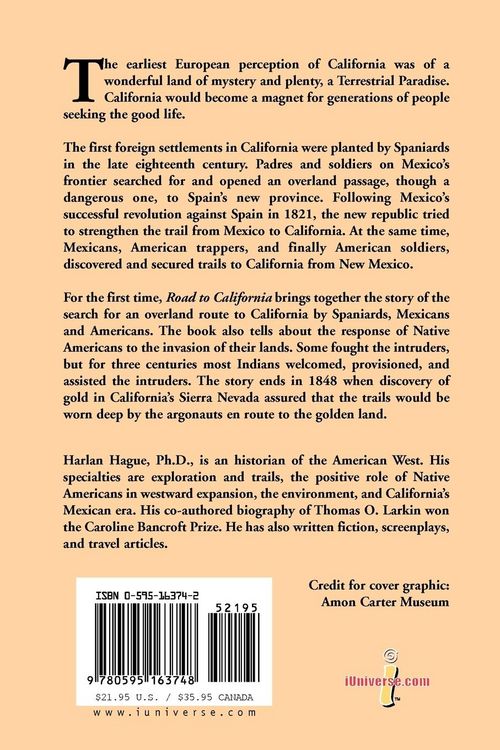 Produktbild: Road to California