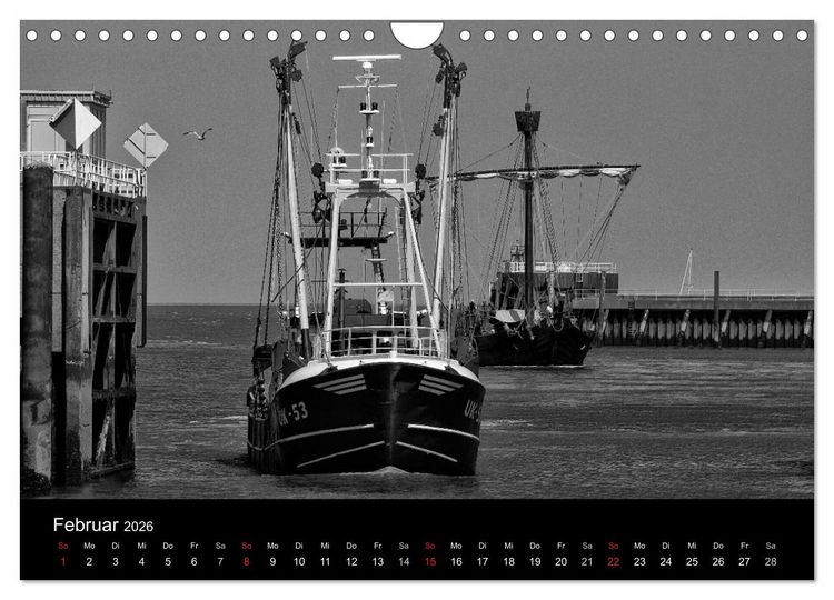 Produktbild: Willkommen in Cuxhaven (Wandkalender 2026 DIN A4 quer), CALVENDO Monatskalender