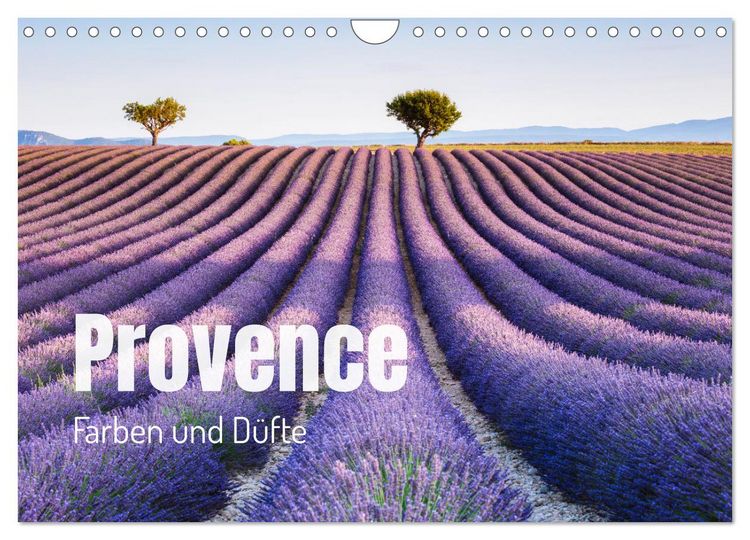Produktbild: Provence - Farben und D&uuml;fte (Wandkalender 2026 DIN A4 quer), CALVENDO Monatskalender