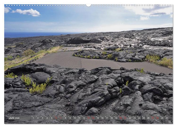 Produktbild: The Big Island of Hawaii (hochwertiger Premium Wandkalender 2026 DIN A2 quer), Kunstdruck in Hochglanz