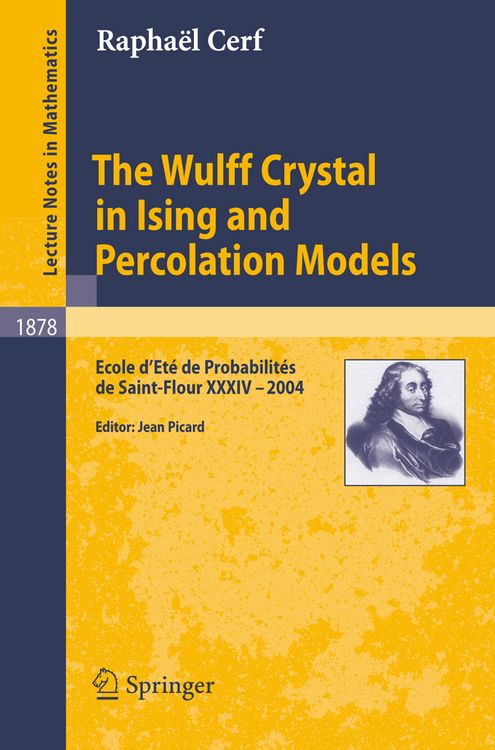 Produktbild: The Wulff Crystal in Ising and Percolation Models