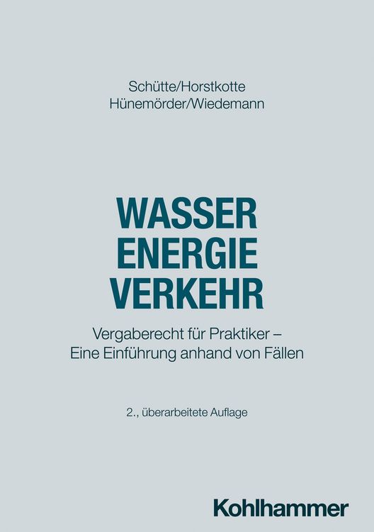 Produktbild: Wasser Energie Verkehr