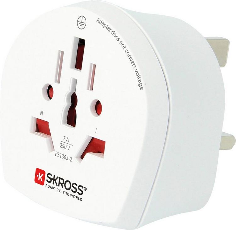 Produktbild: Skross 1.500225-E Reiseadapter CA W to UK (BS)