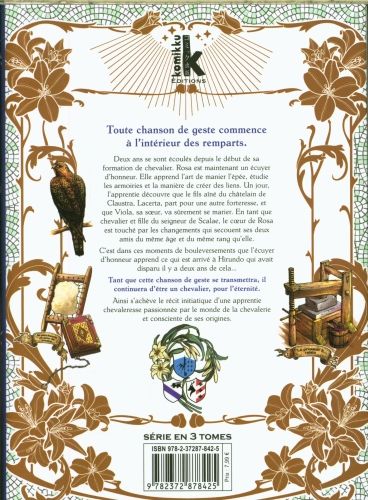 Produktbild: La naissance d'une chevaleresse. Tome 3