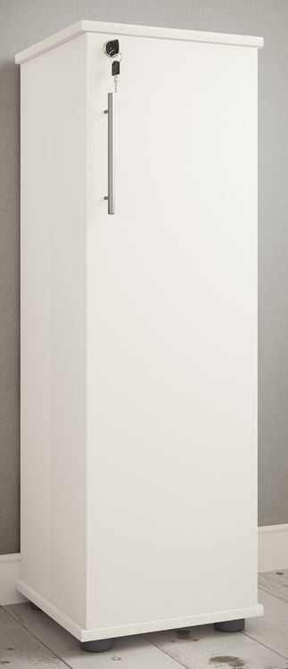 Produktbild: Holz Schrank CD DVD Regal abschlie&szlig;bar Engalo L