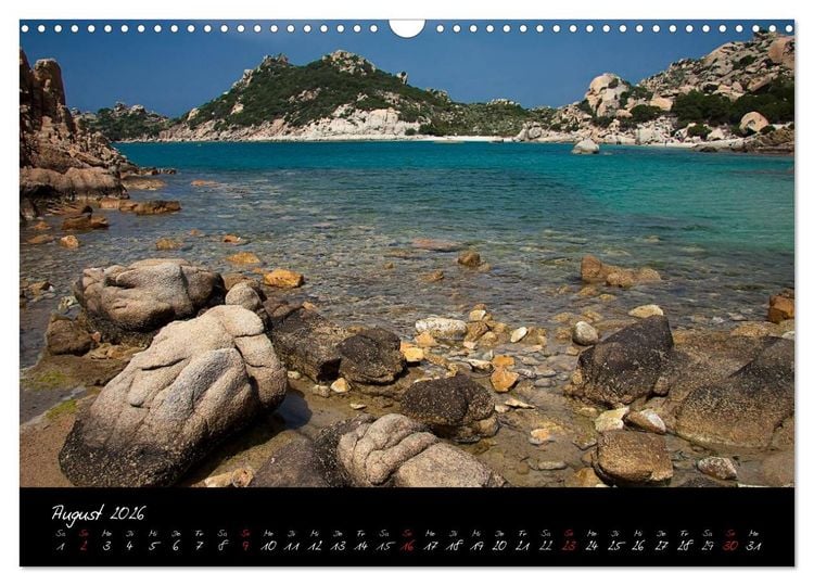 Produktbild: Der Norden Sardiniens (Wandkalender 2026 DIN A3 quer), CALVENDO Monatskalender