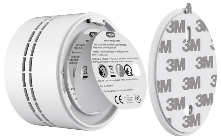 Produktbild: ABUS PREFIRA Mini Plus Rauchwarnmelder (&Oslash; x H) 70mm x 44mm
