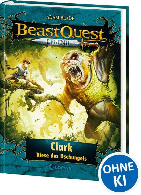 Produktbild: Beast Quest Legend (Band 8) - Clark, Riese des Dschungels