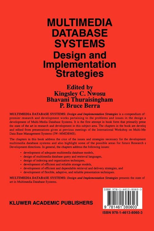 Produktbild: Multimedia Database Systems
