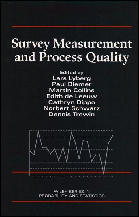 Produktbild: Survey Measurement and Process Quality